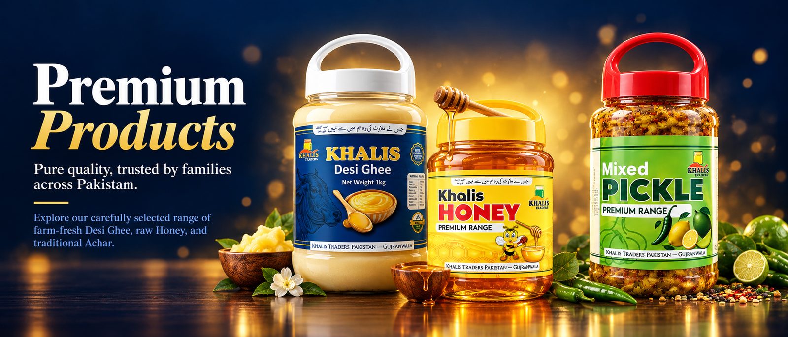 Khalis Traders Premium Products